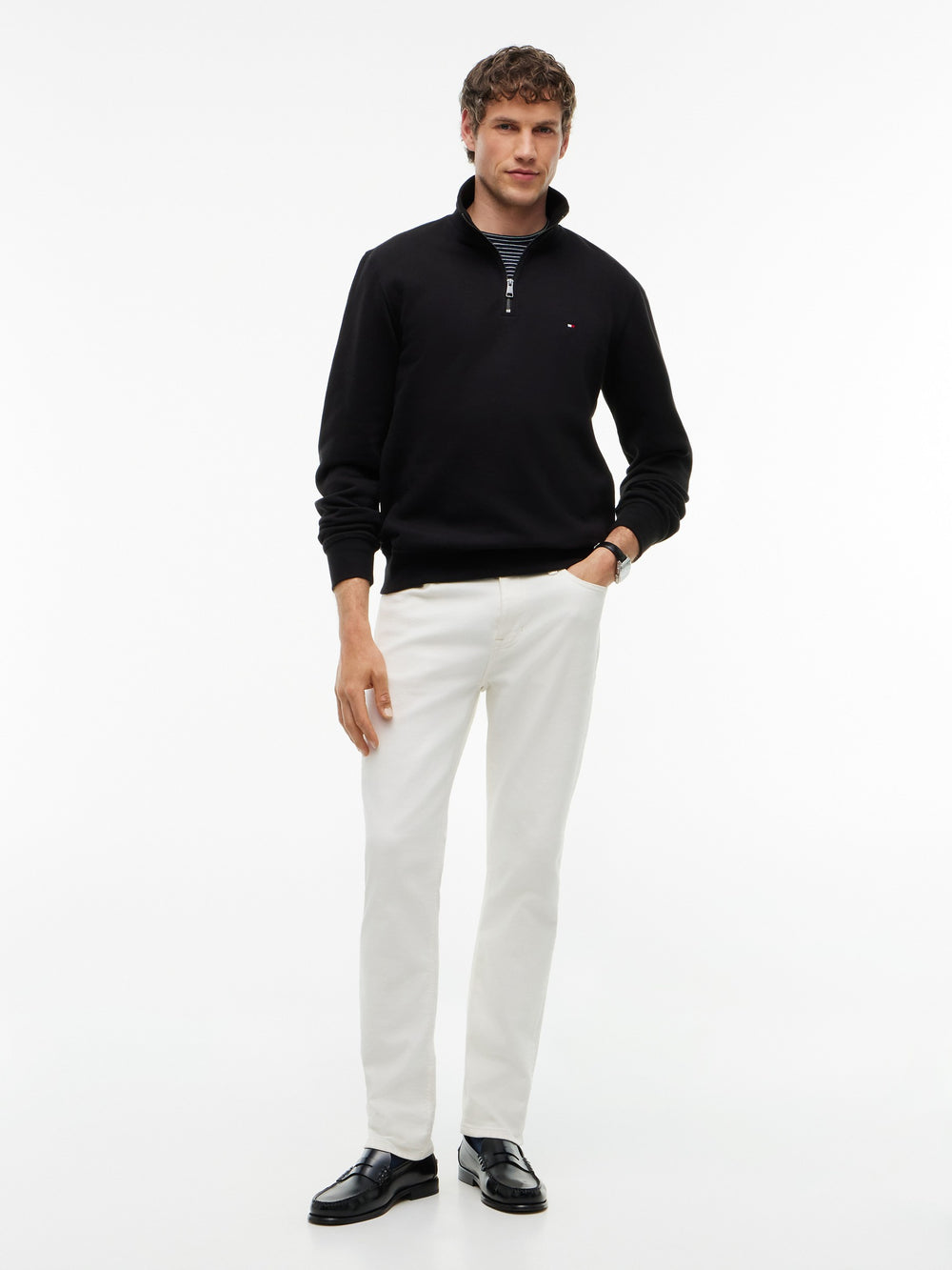 1/4 Zip Fleece Sweatshirt