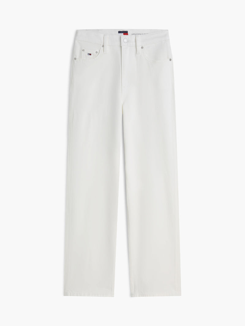High Rise Fashion Stretch Slim Straight Jeans