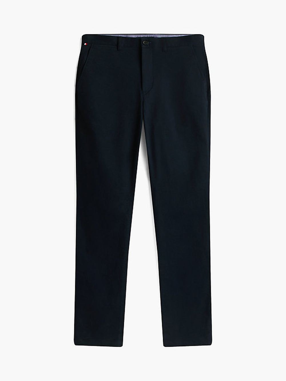 Men Denton Slim Straight Fit Solid Trouser