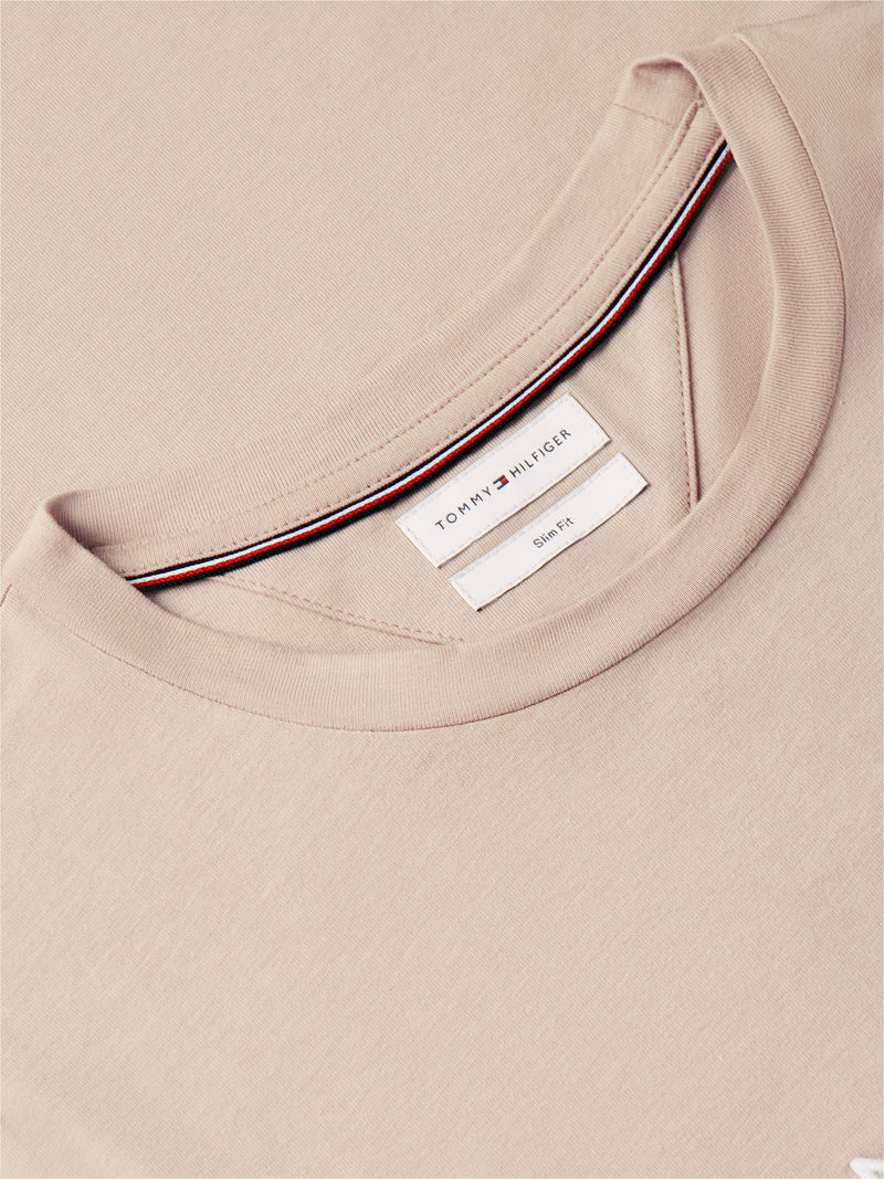 Slim Fit Chest Logo Jersey Tshirt