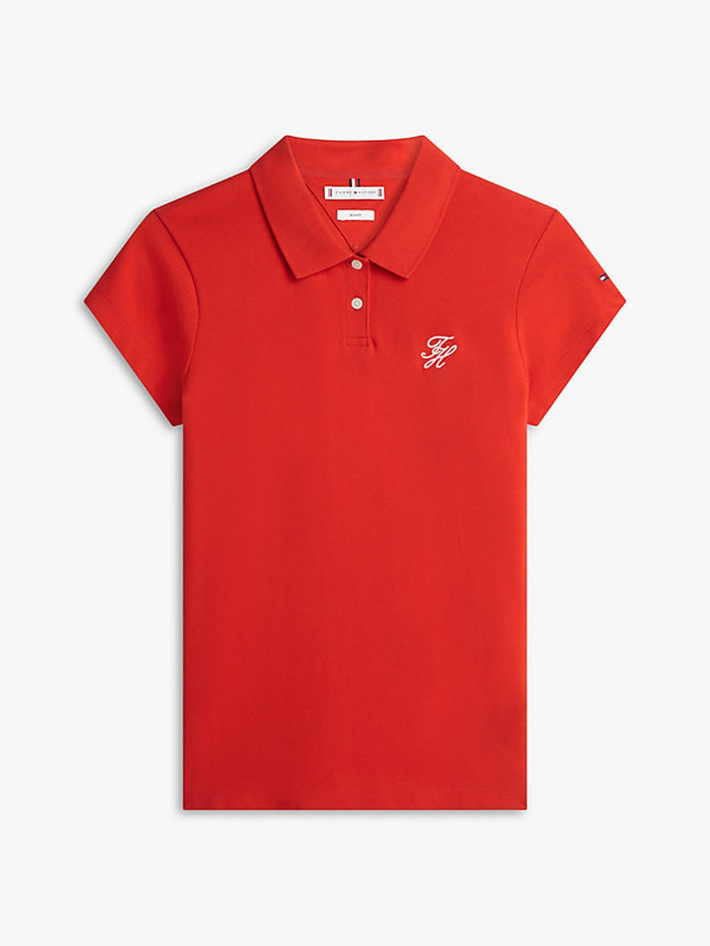 Solid Slim Fit Short Sleeve Pique Polo