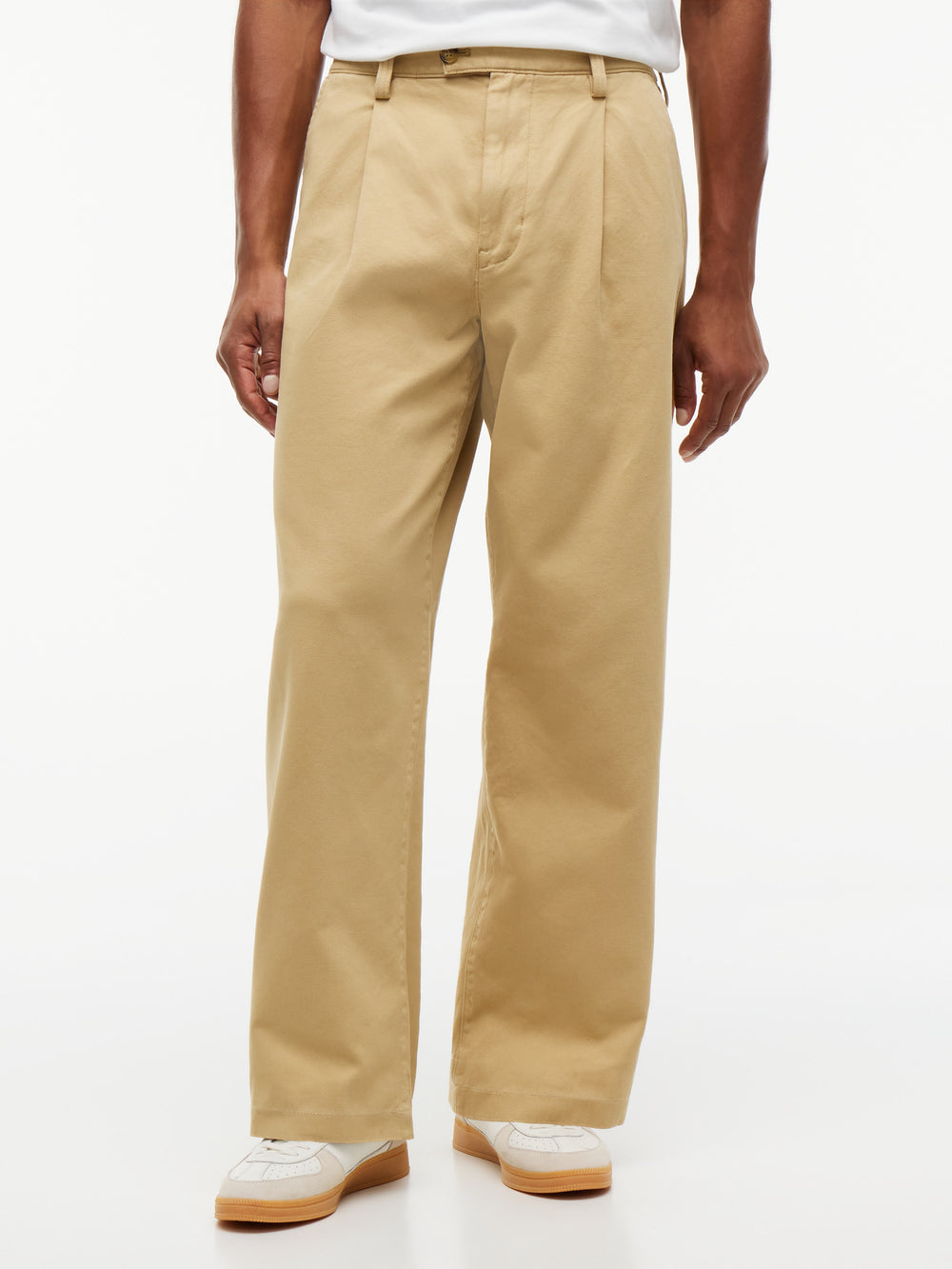 Men Theo Baggy Twill Trouser