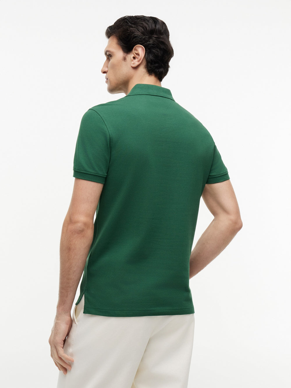 Slim Fit Solid Pique Polo