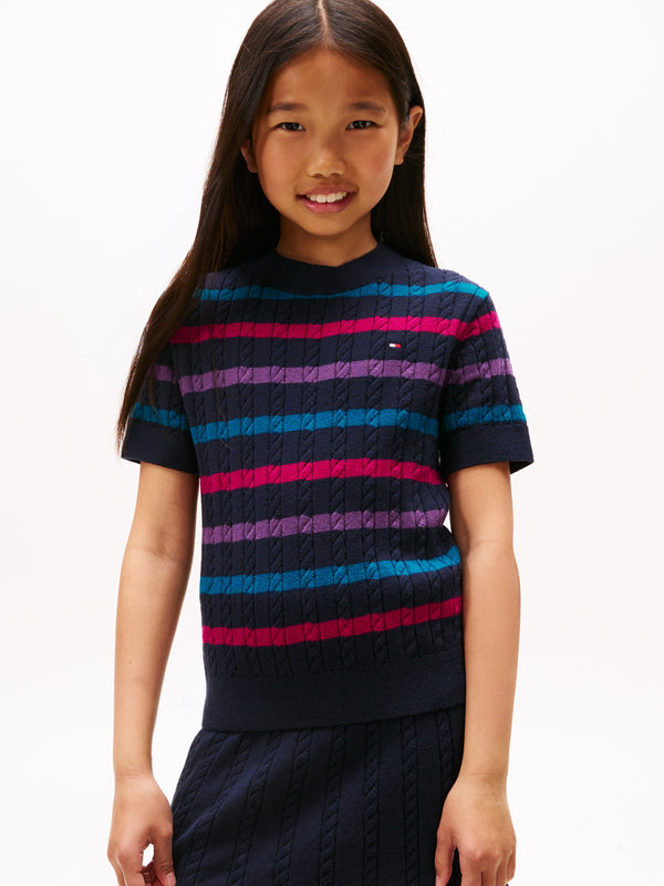Kids Cable Knit Sweater