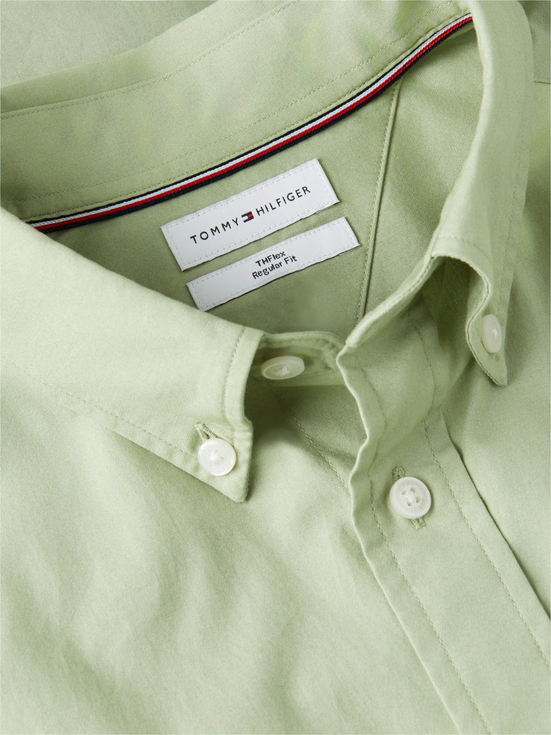 Regular Fit Solid Poplin Shirt
