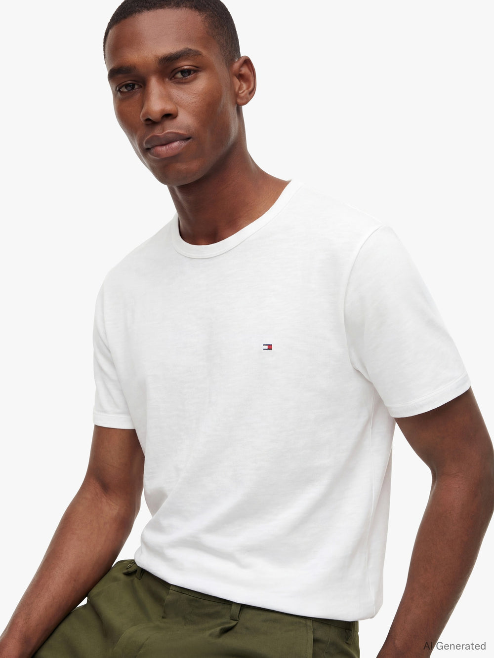 Regular Fit Slub Jersey Tshirt