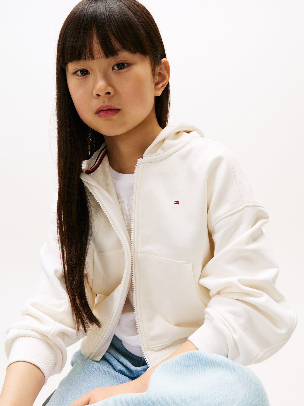 Kids Relaxed Terry Zip Hoodie