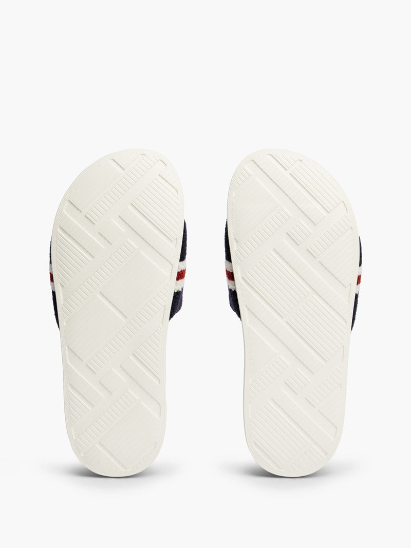 Men Hilfiger Towelling Slider