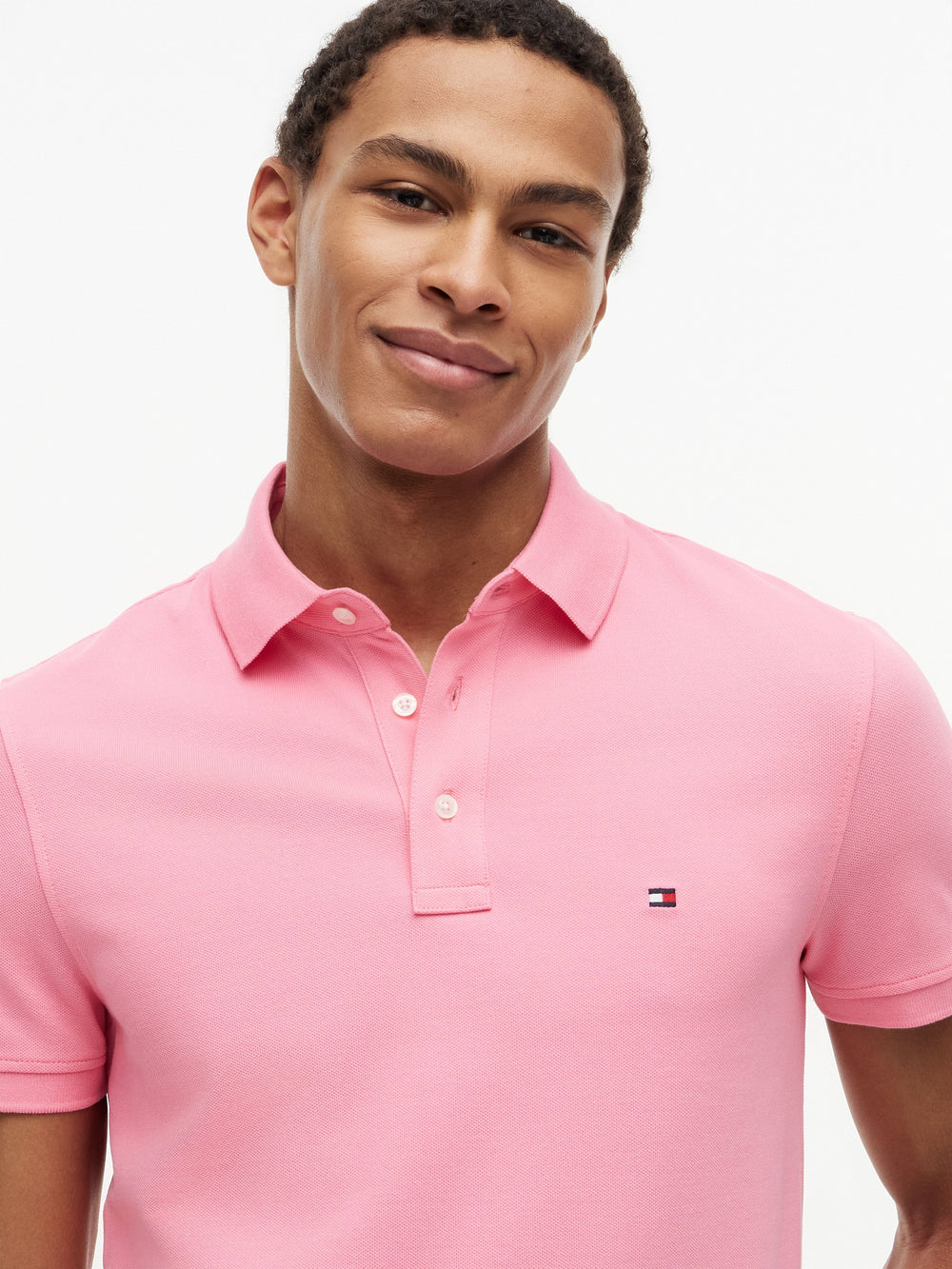 Slim Fit Solid Pique Polo
