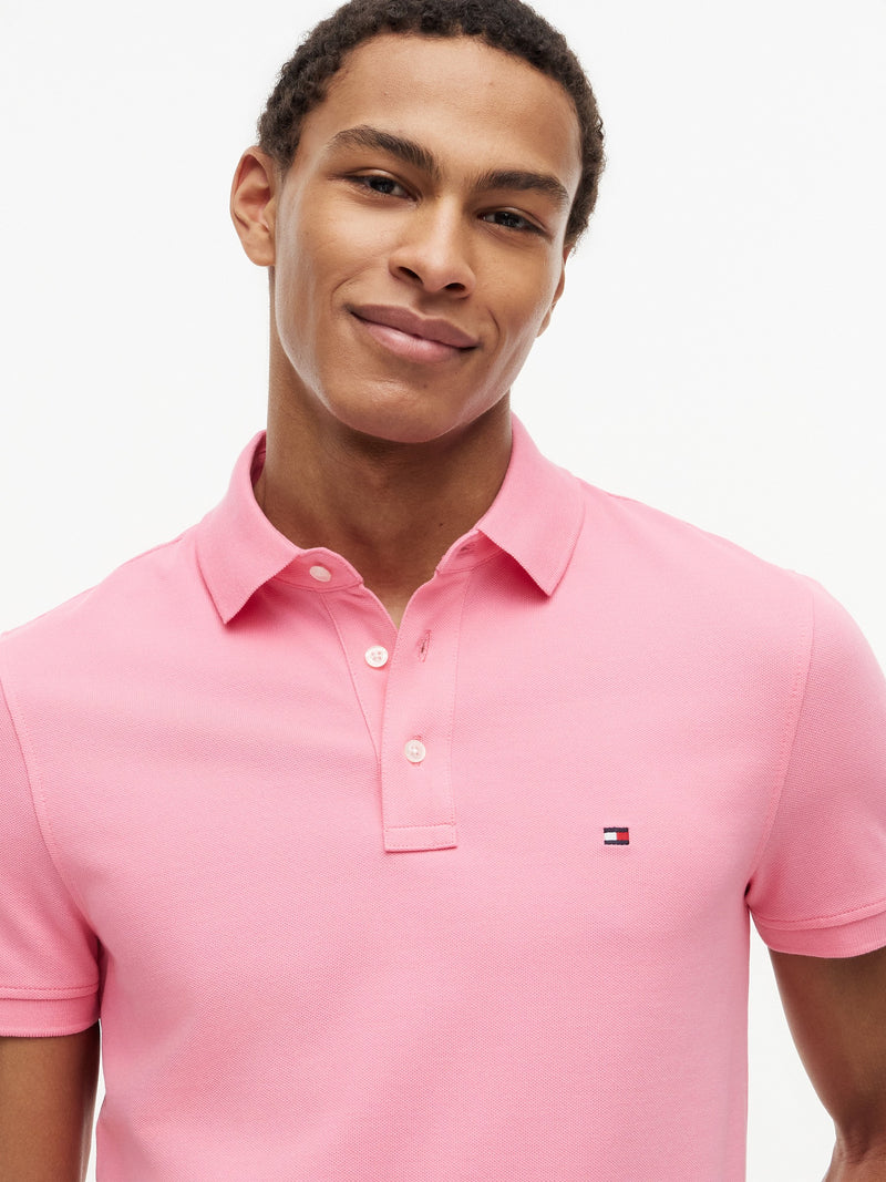 Slim Fit Solid Pique Polo