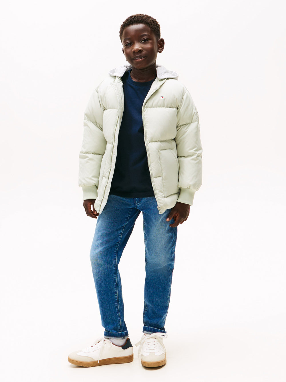 Kids Down Hooded Jacket