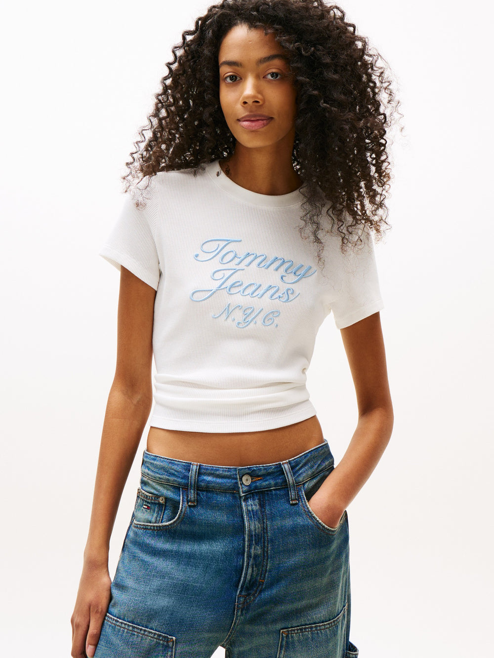 Solid Slim Fit Short Sleeve Ribbed T-Shirt