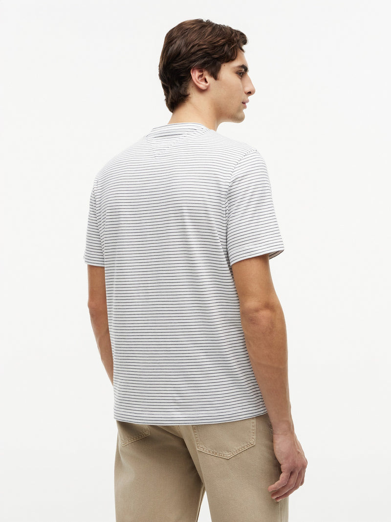 Regular Fit Striped Tshirt