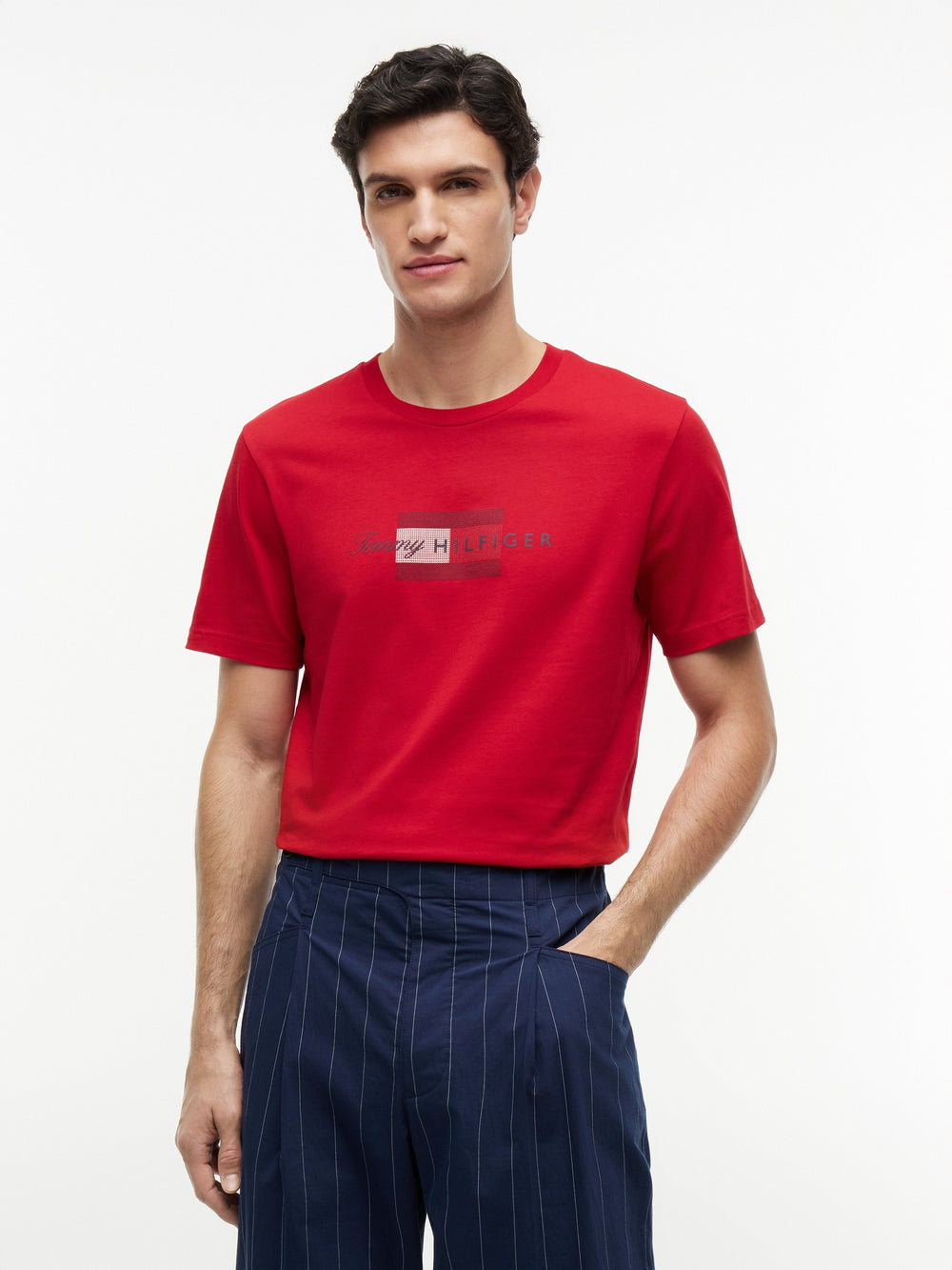 Regular Fit Graphic Logo Tshirt