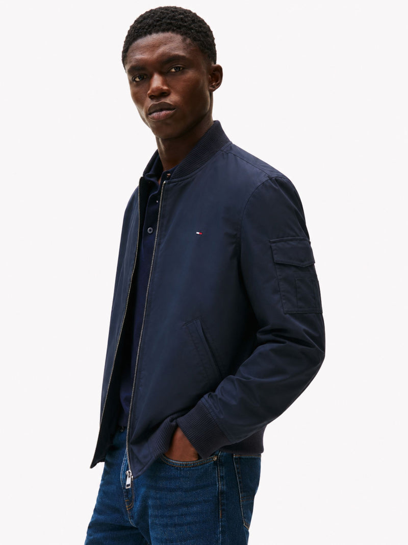 Relaxed Fit Bomber Jacket