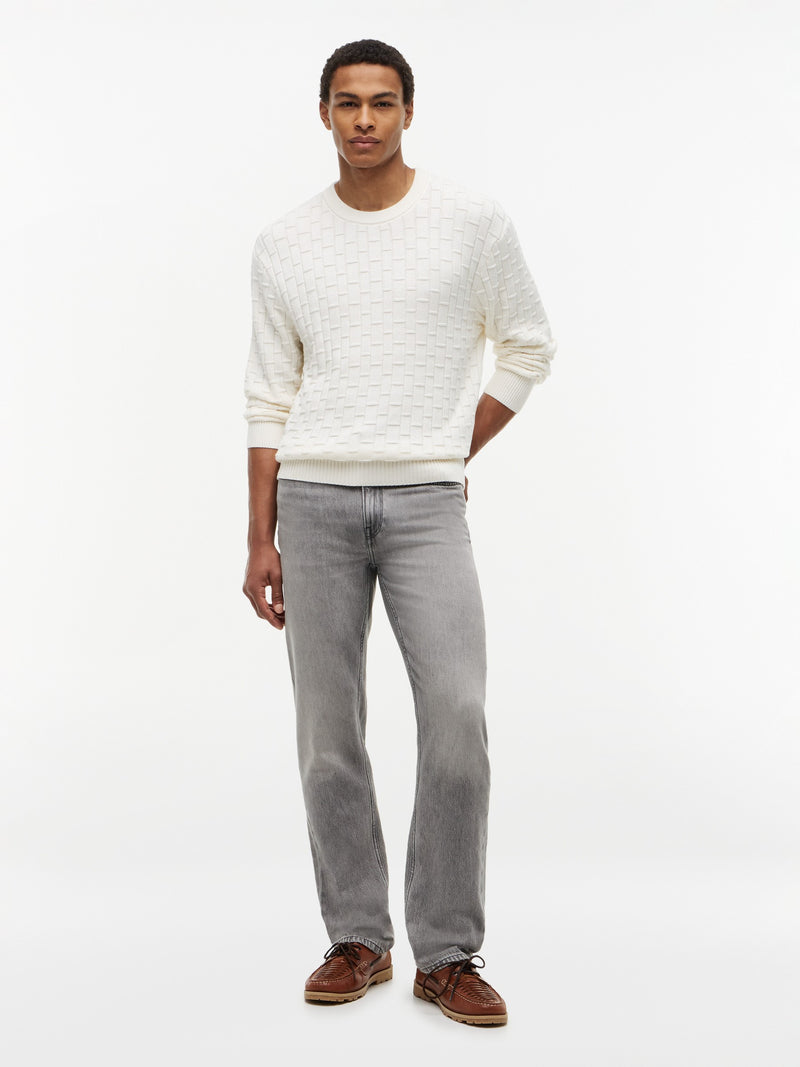 Dover Regular Straight Mid Grey Jeans