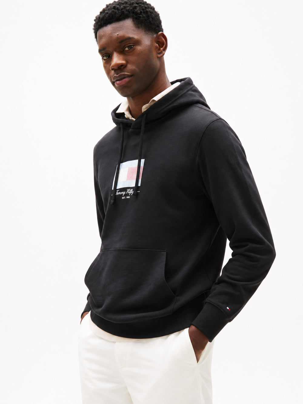 Regular Fit Graphic Print Hoodie