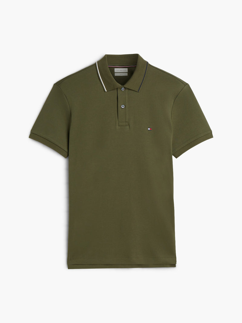 Slim Fit Interlock Polo