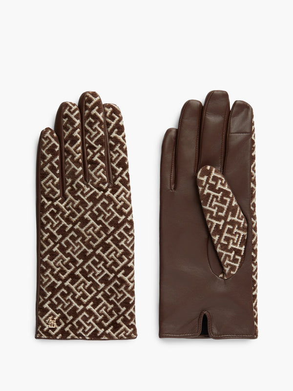 Aop Leather Gloves