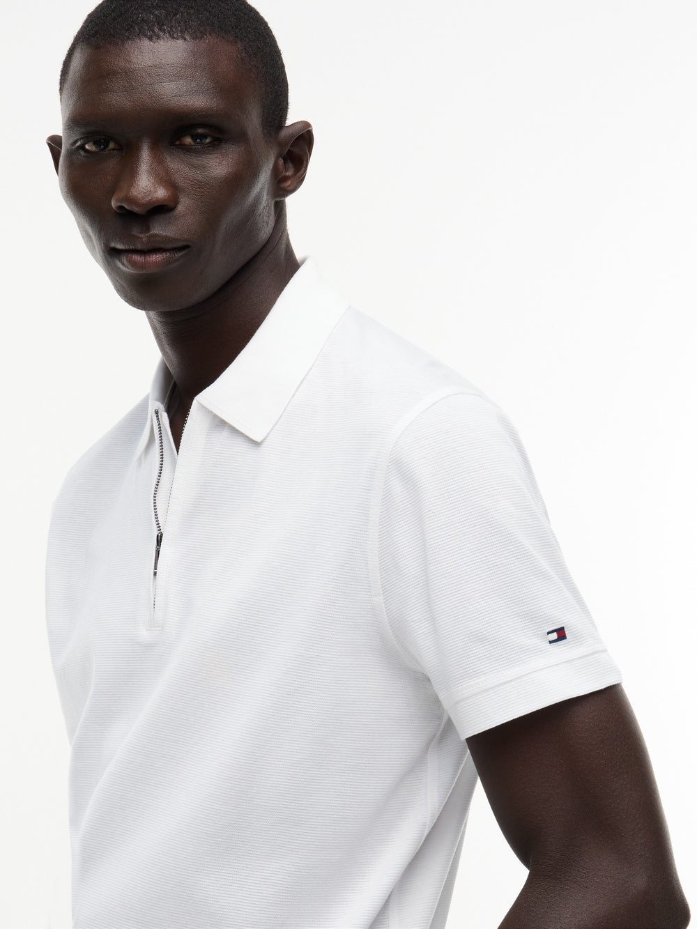 Regular Fit Zipper Polo