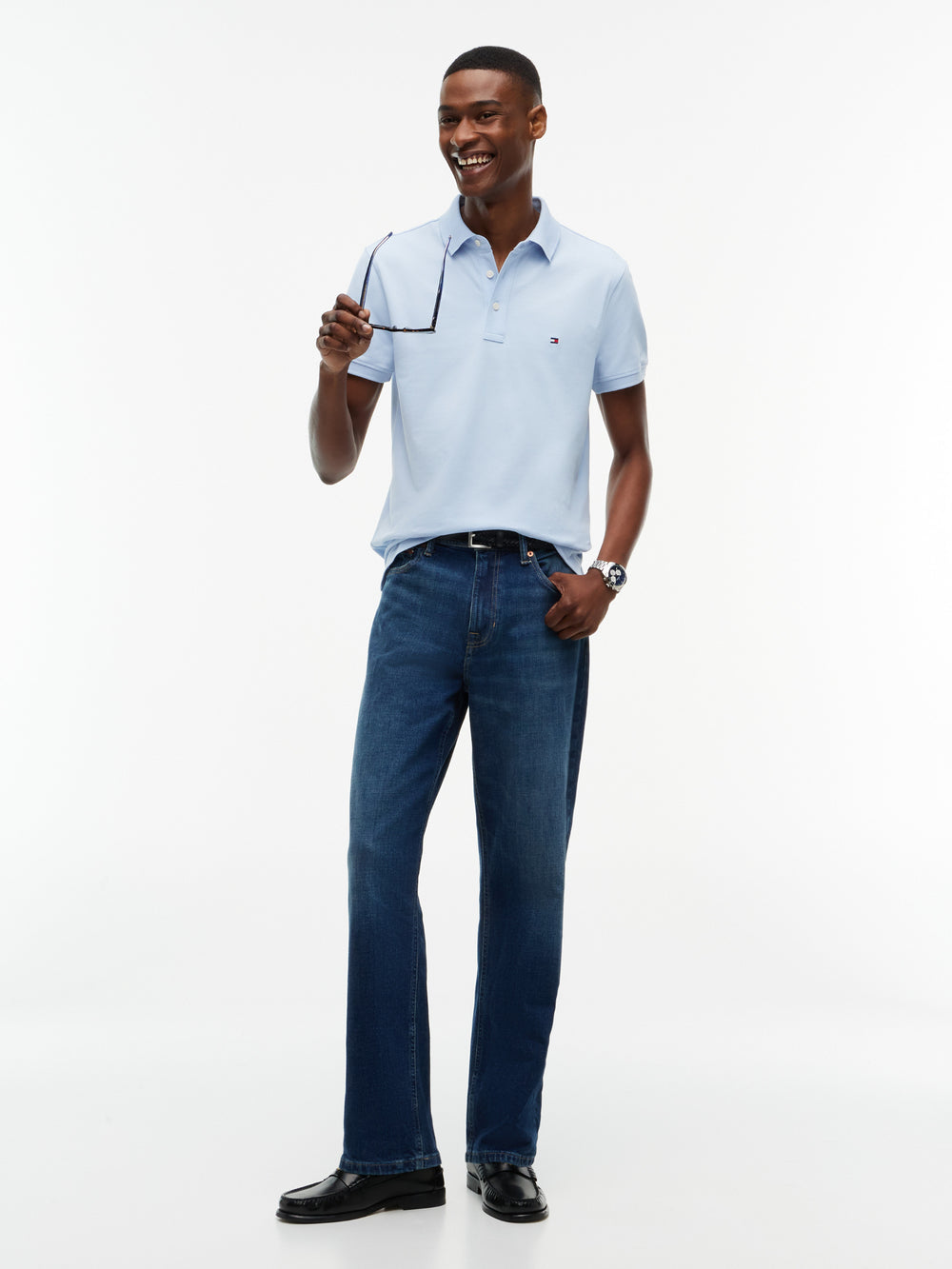 Slim Fit Solid Pique Polo
