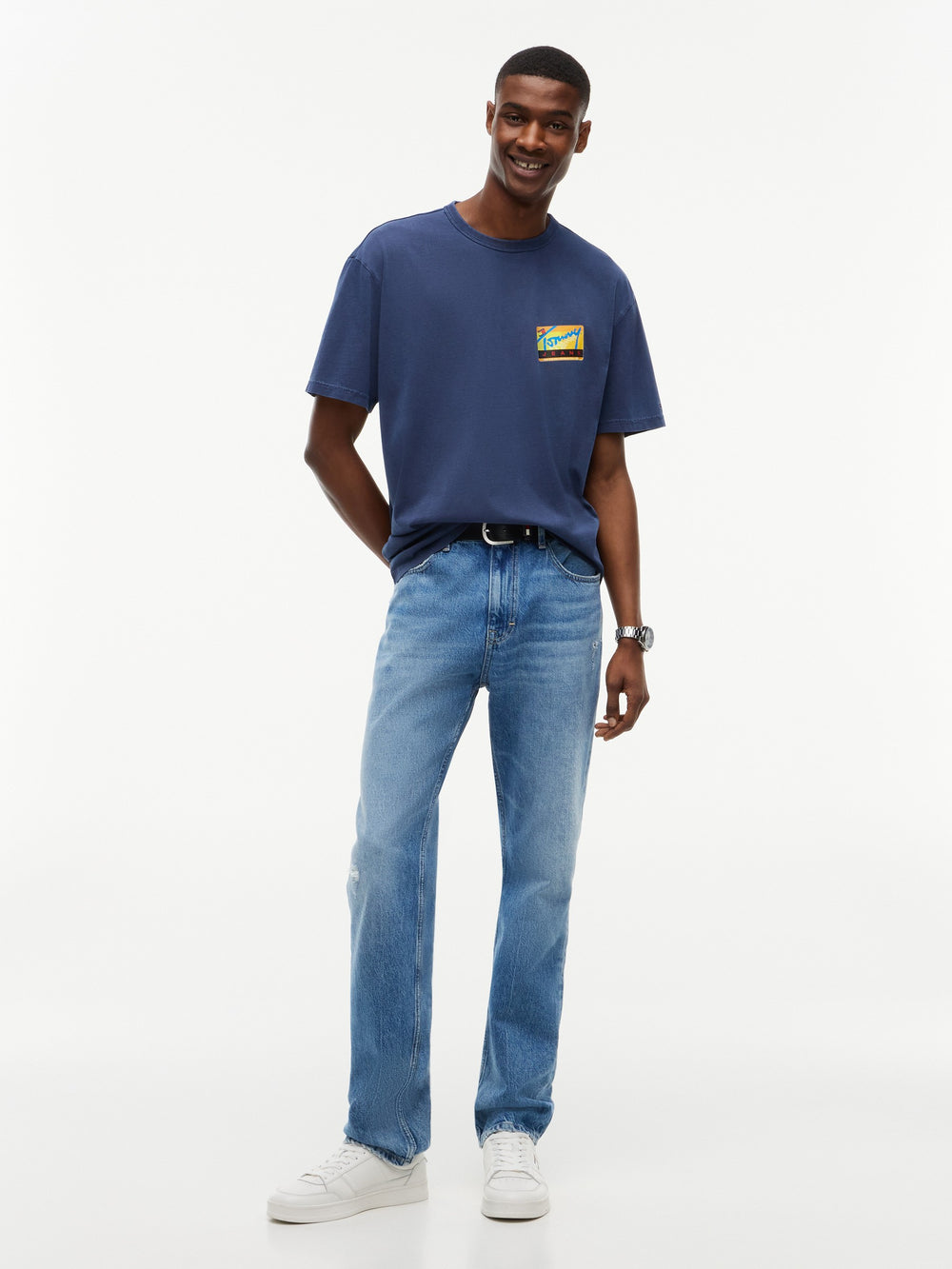Relaxed Fit Back Graphic T-Shirt