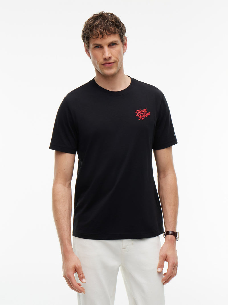 Regular Fit Back Print Tshirt
