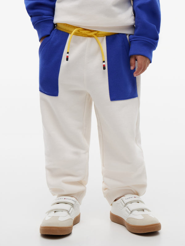 Boys Color Block Terry Trackpant