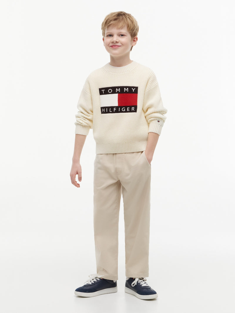 Kids Flag Logo Sweater