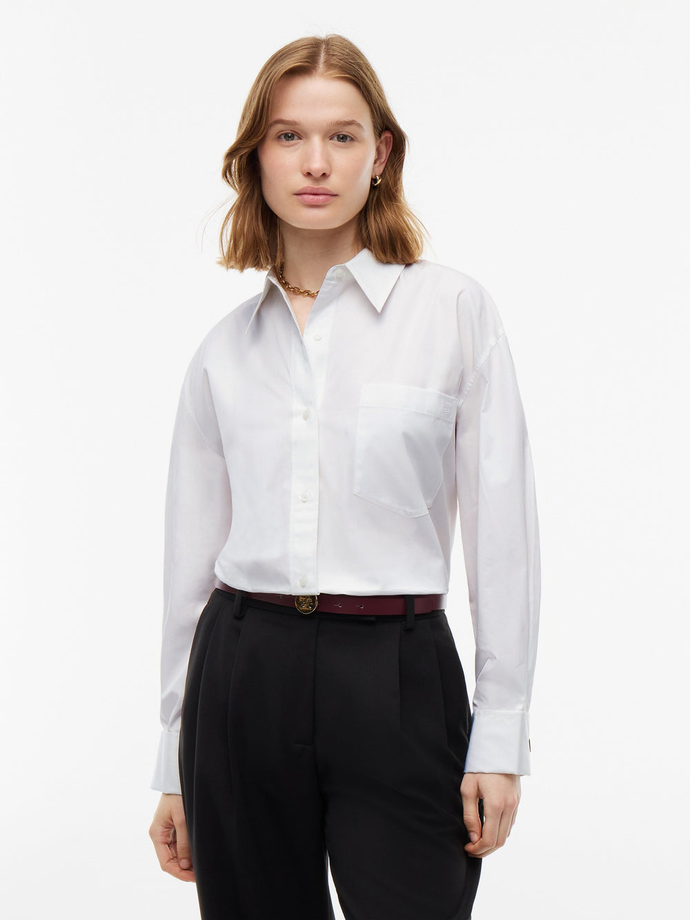 Relaxed Solid Shirt