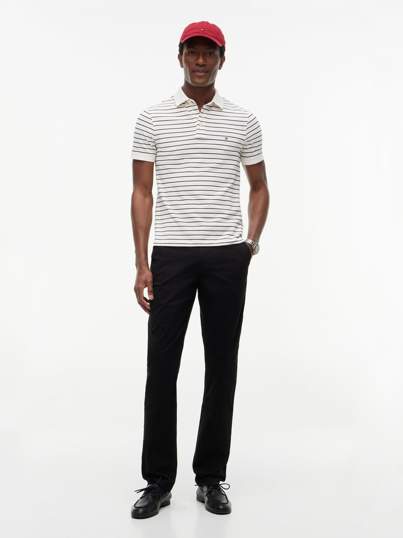 Denton Slim Straight Fit Solid Trouser