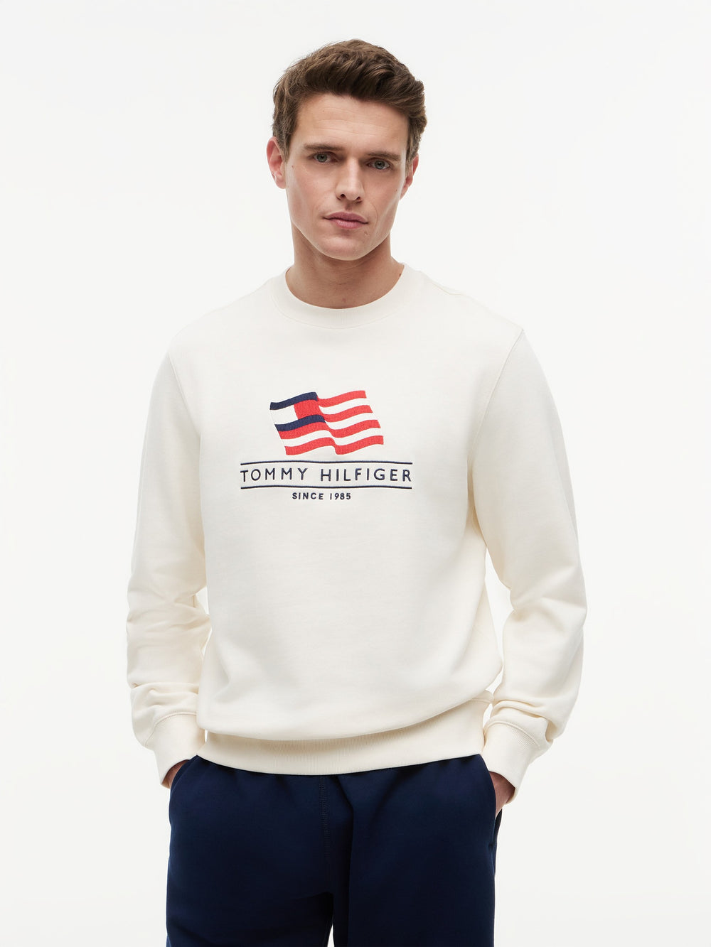 Flag Logo Terry Pullover