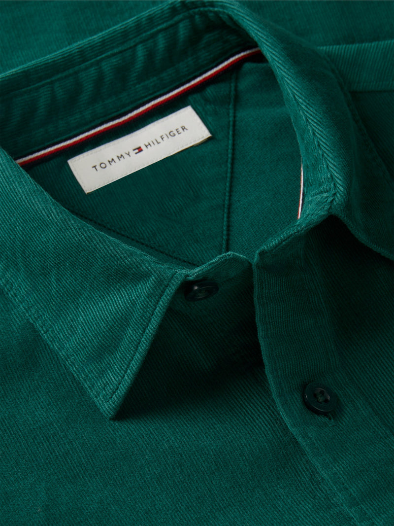 Kids Corduroy Solid Shirt