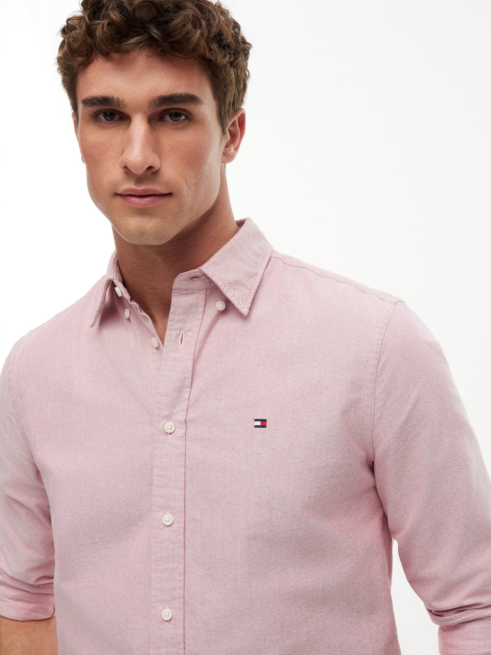 Regular Fit Solid Oxford Shirt