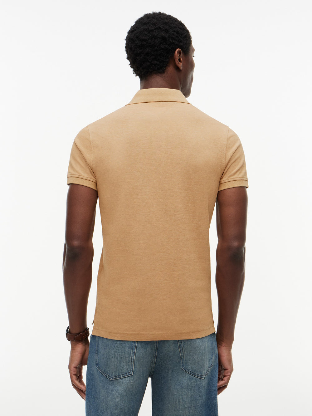 Slim Fit Solid Pique Polo