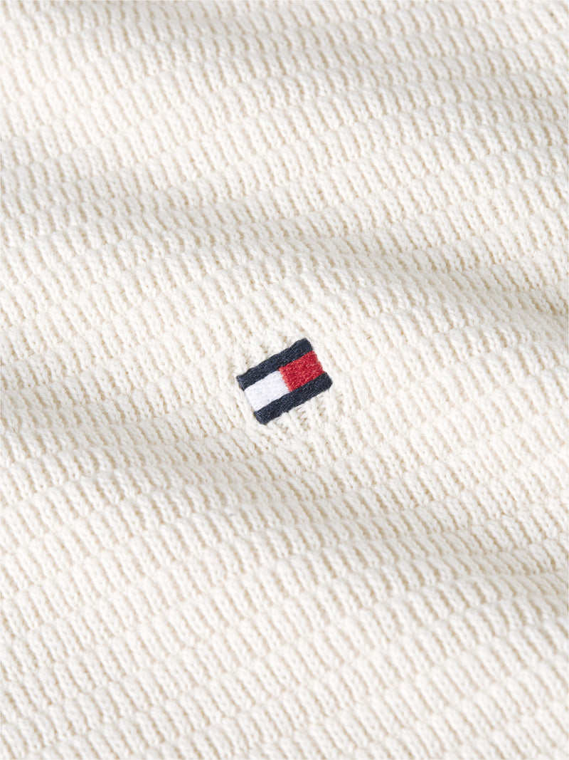 Regular Fit Flat Knit Polo