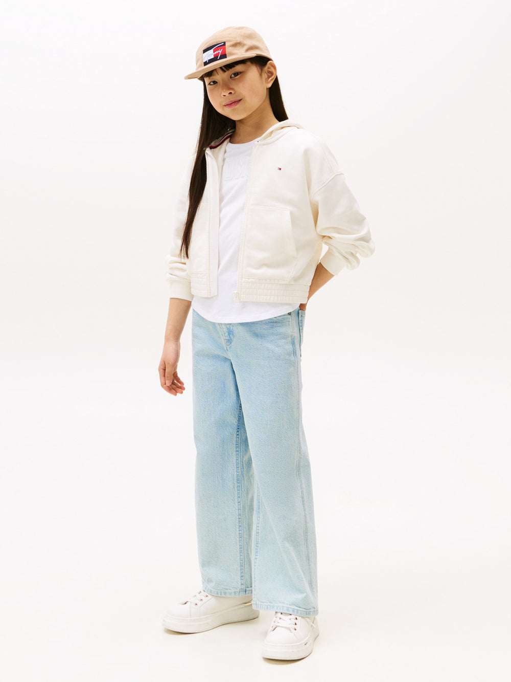 Kids Relaxed Terry Zip Hoodie