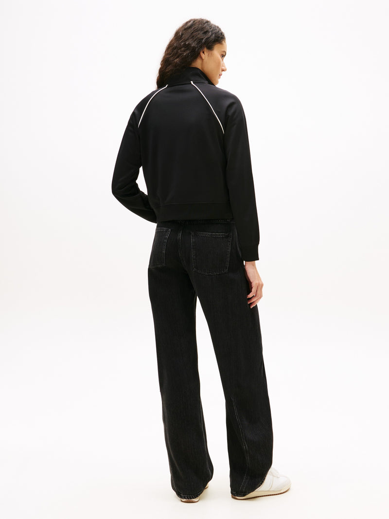Regular Fit Interlock Zip Thru