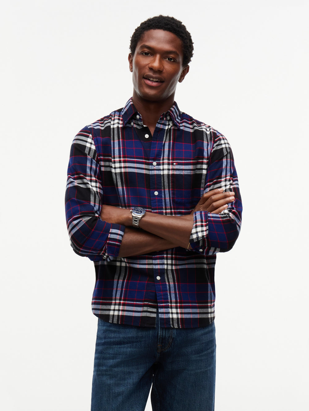 Regular Fit Check Flannel Shirt