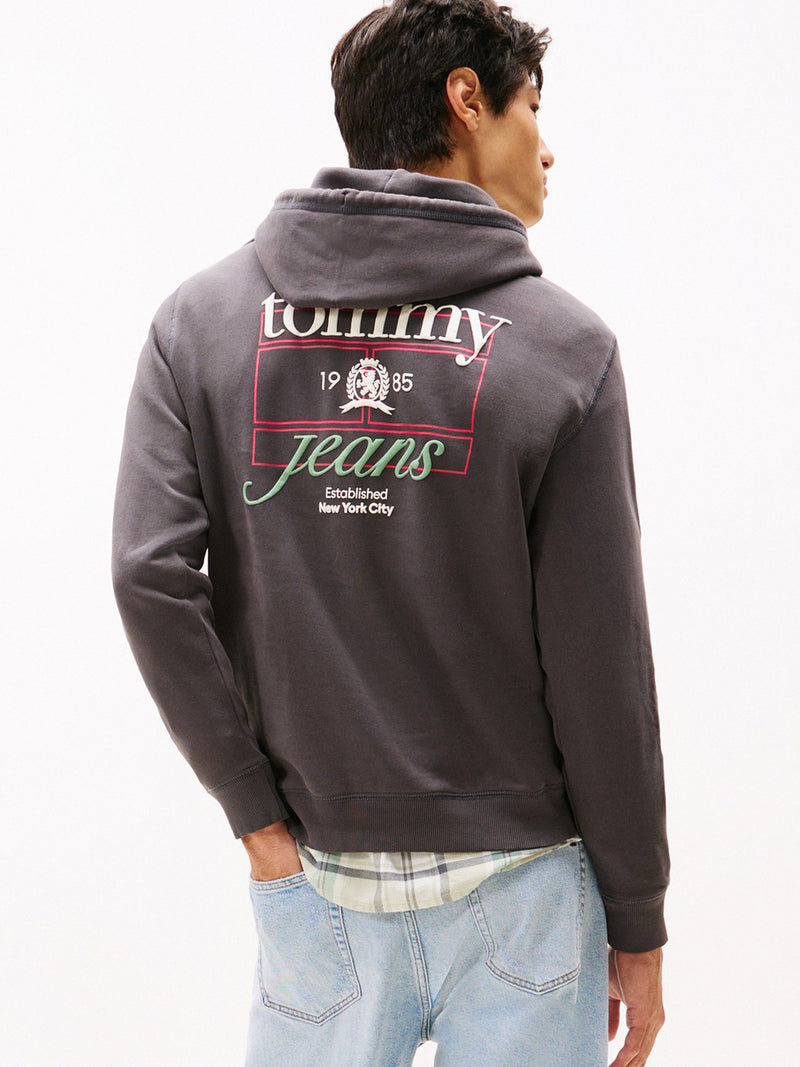 Regular Fit Brushed Fleece Hooded Sweatshirt
