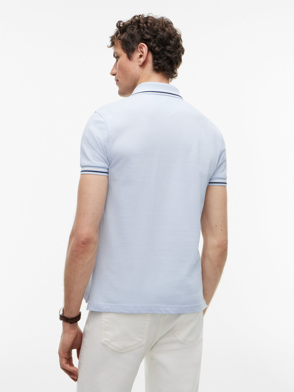 Slim Fit Collar Tipped Polo