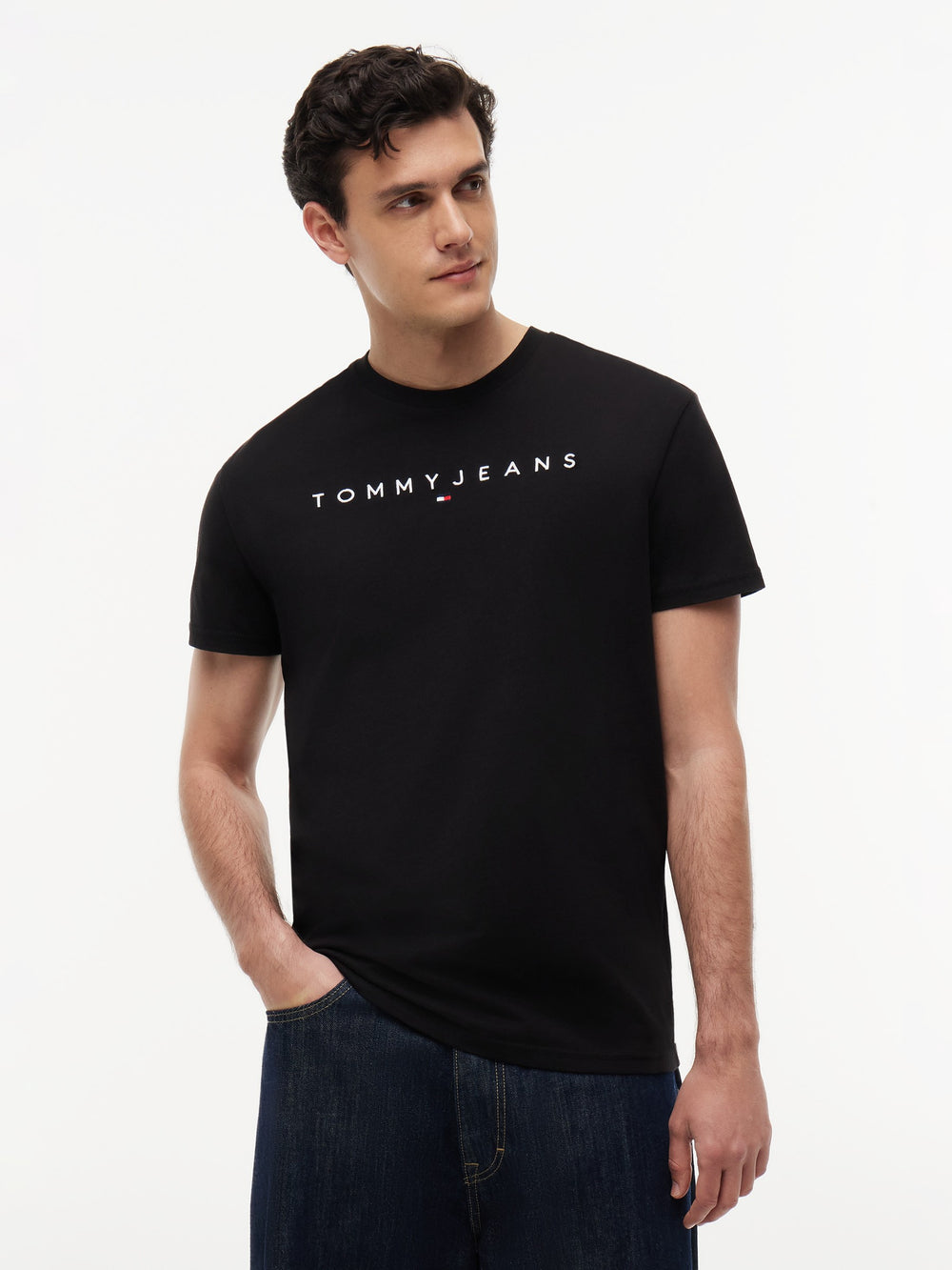 Regular Fit Linear Logo T-Shirt