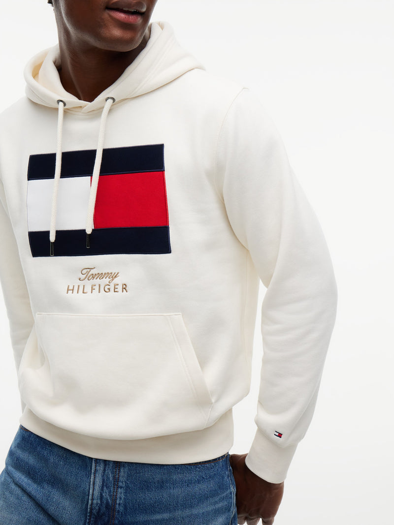 Flag Logo Fleece Hoodie