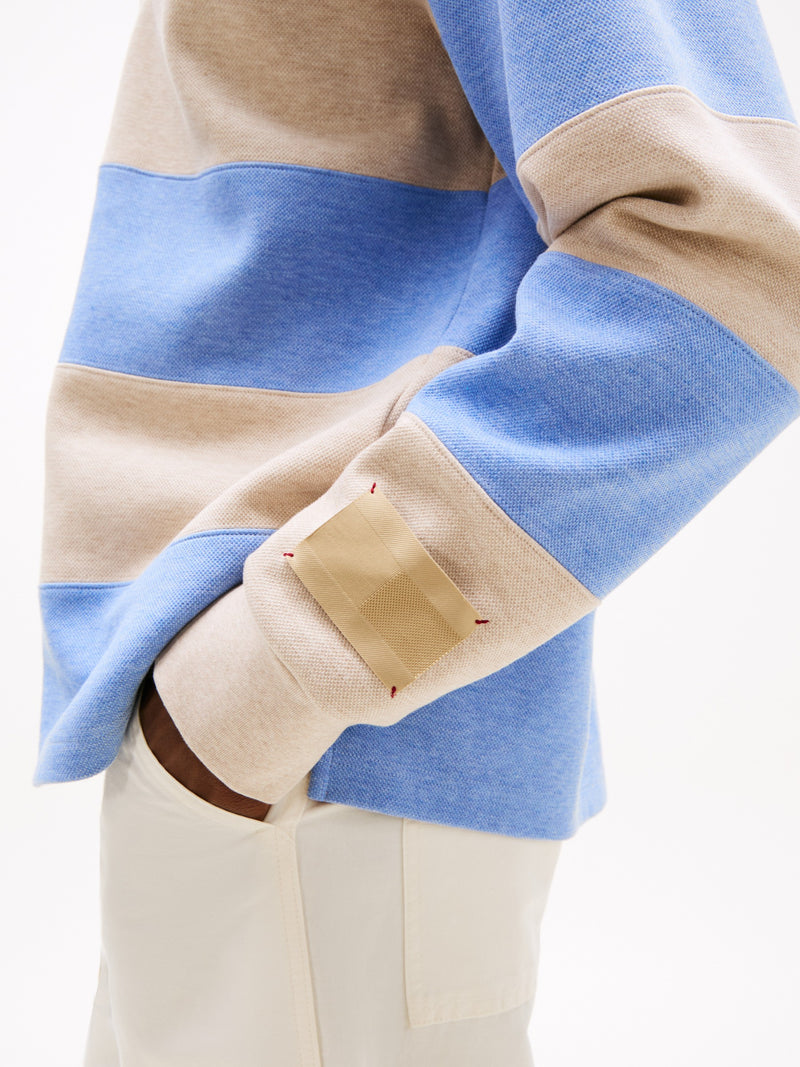 Relaxed Fit Rugby Pullover