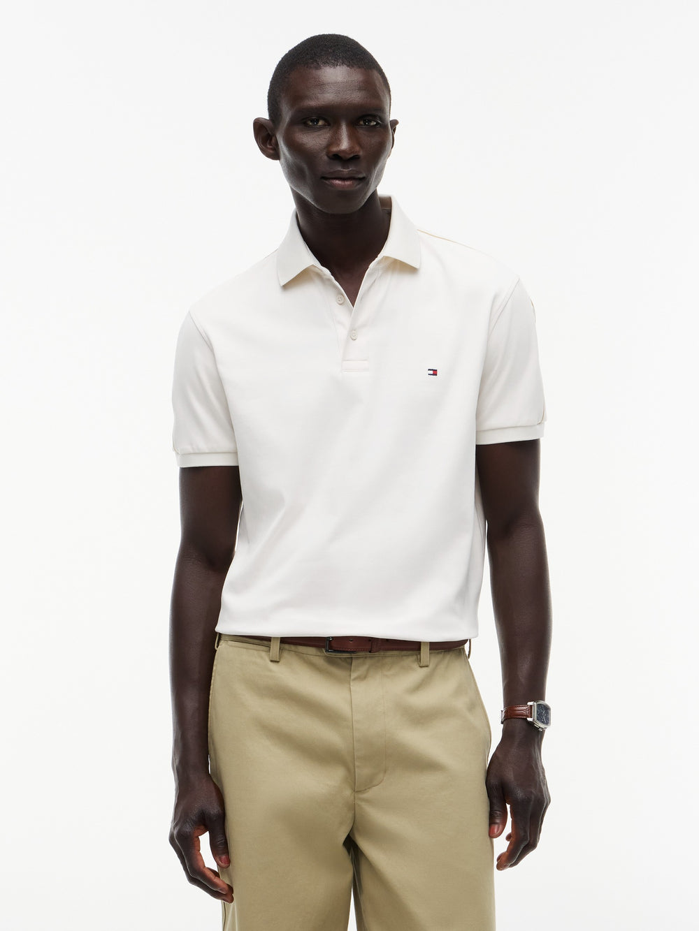 Regular Fit Shoulder Tape Interlock Polo