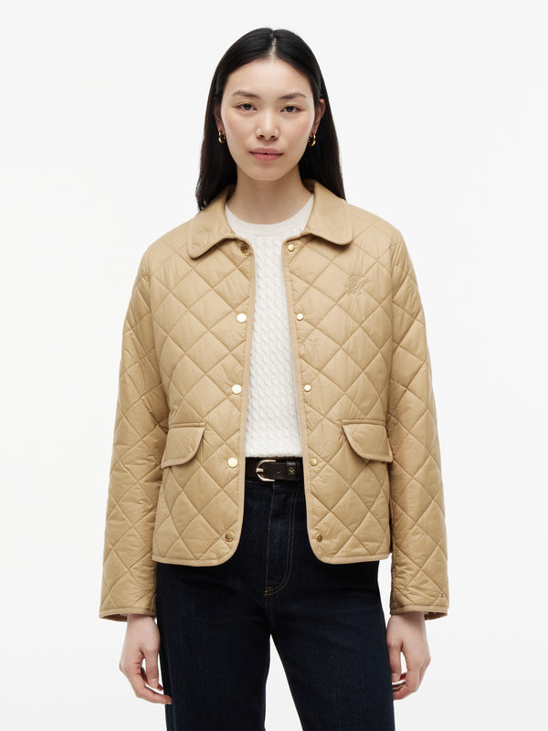 Slim Fit Quilted Jacket
