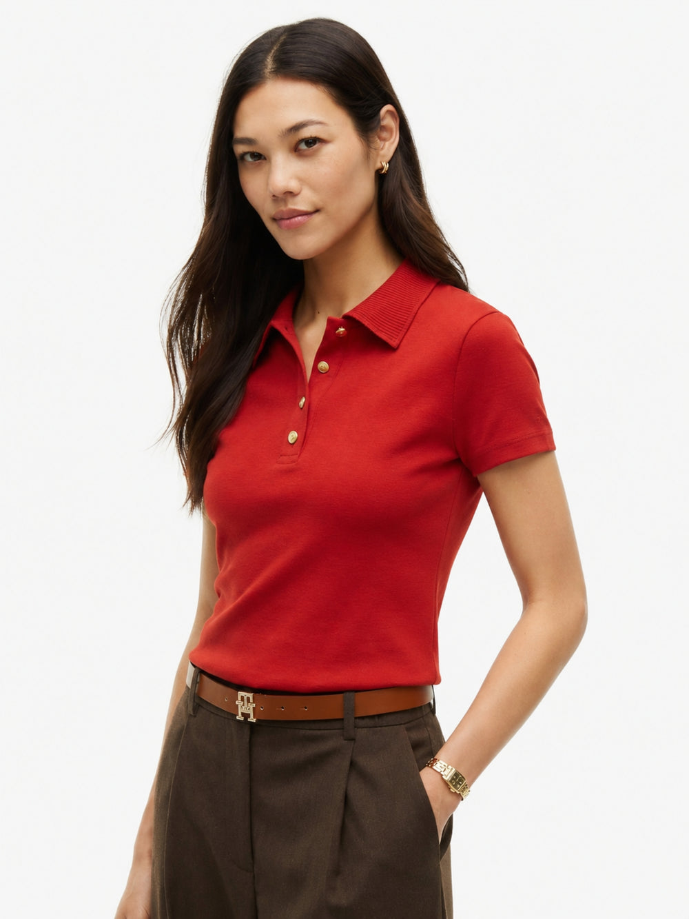 Solid Regular Fit Half Sleeve Cody Polo