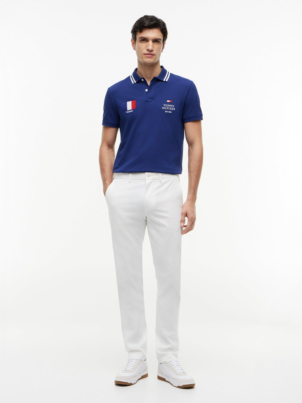 Regular Fit Graphic Pique Polo