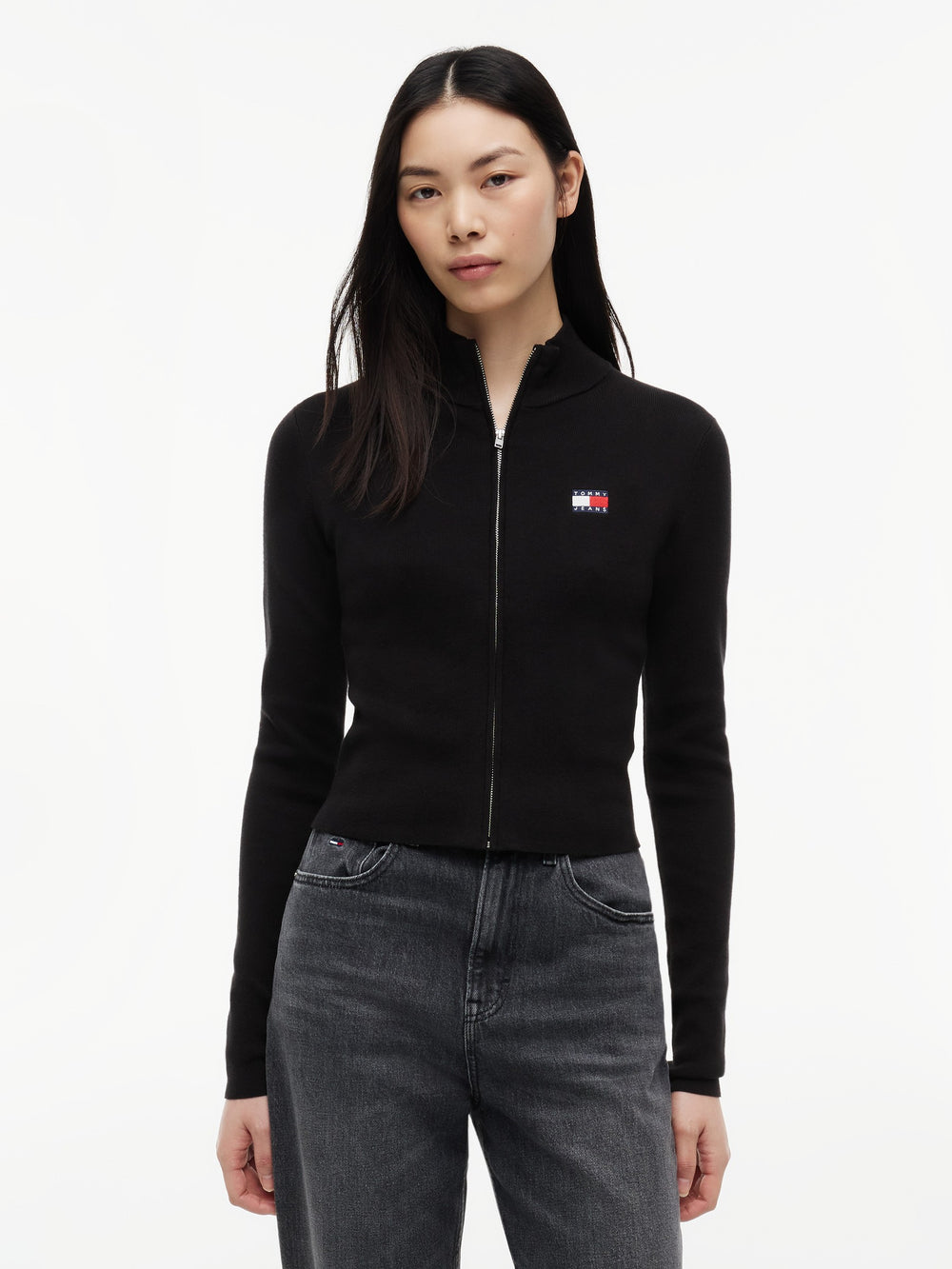 Full Sleeve Slim Fit Zip Thru