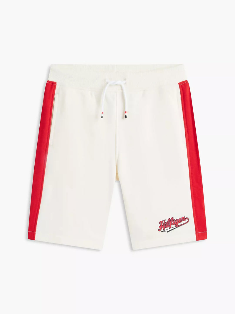 Boys Stripe Pull On Knit Shorts